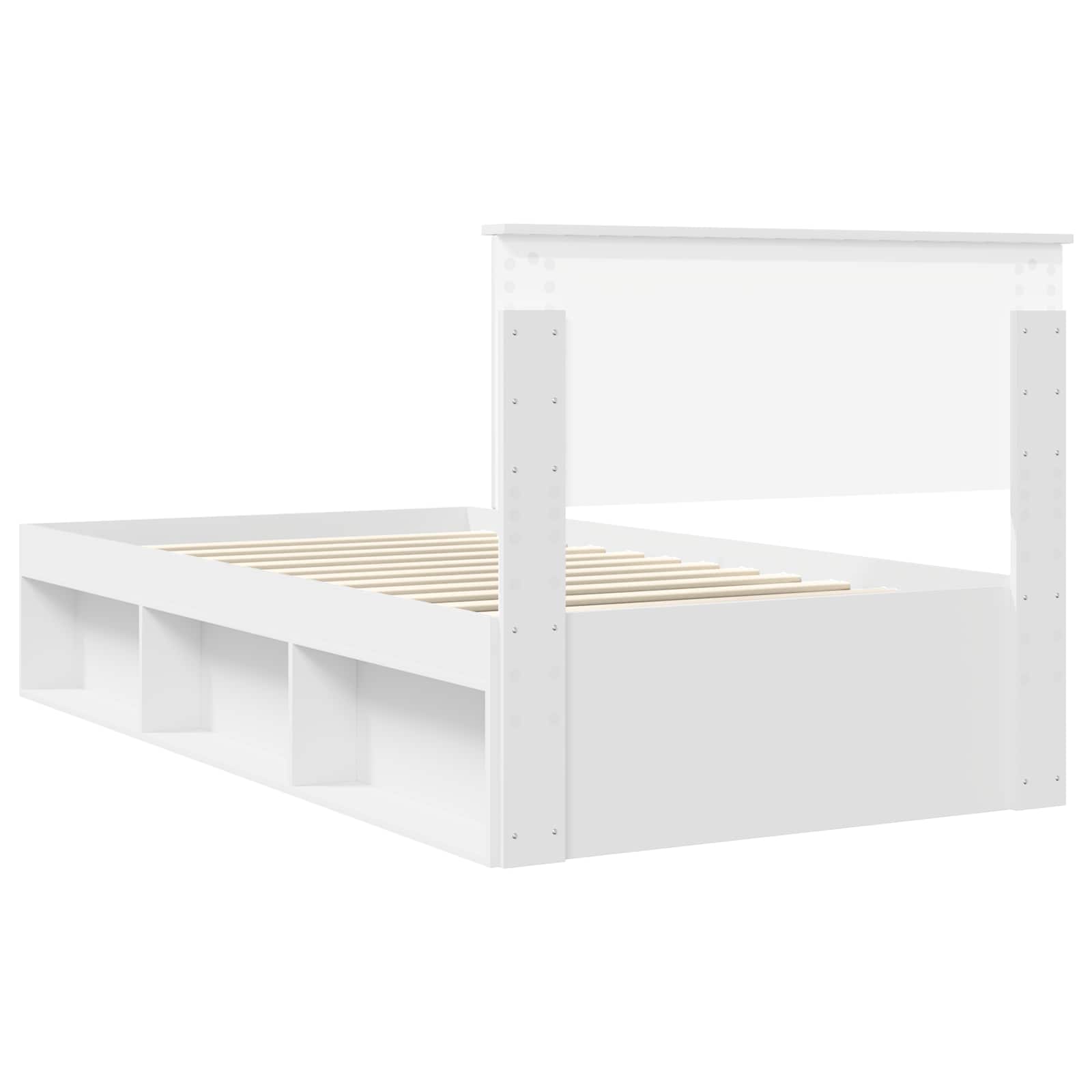 Estructura de cama 100 x 200 cm Madera de pino macizo