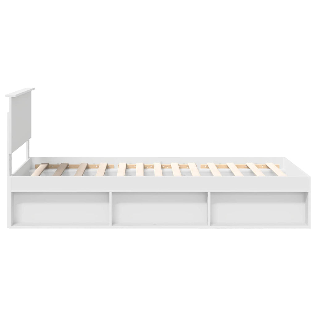 Estructura de cama 100 x 200 cm Madera de pino macizo