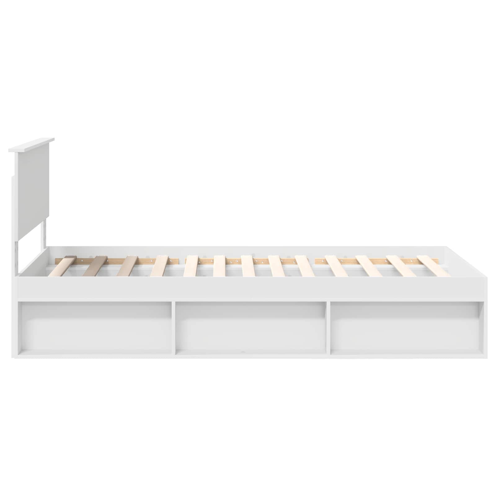Estructura de cama 100 x 200 cm Madera de pino macizo