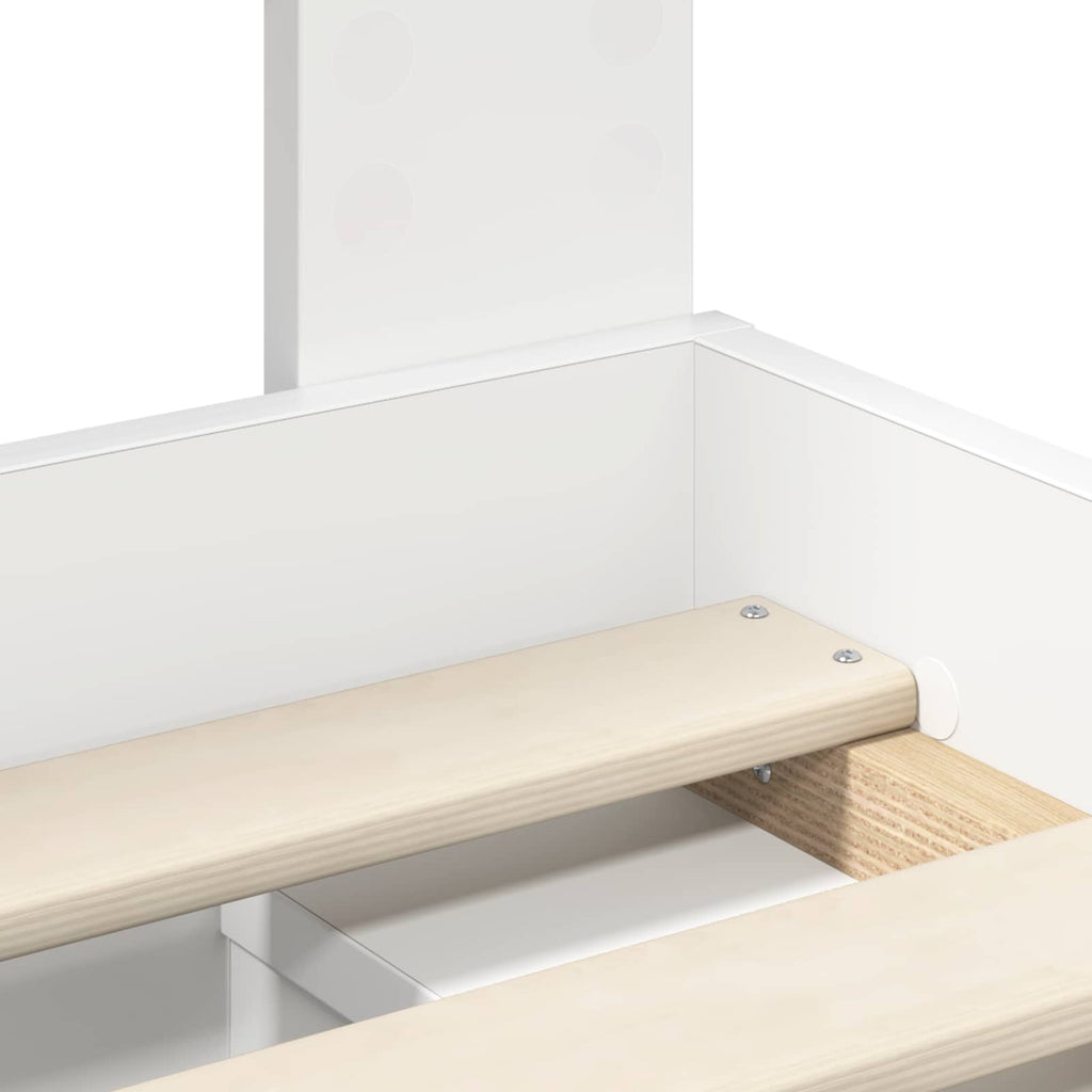 Estructura de cama 100 x 200 cm Madera de pino macizo