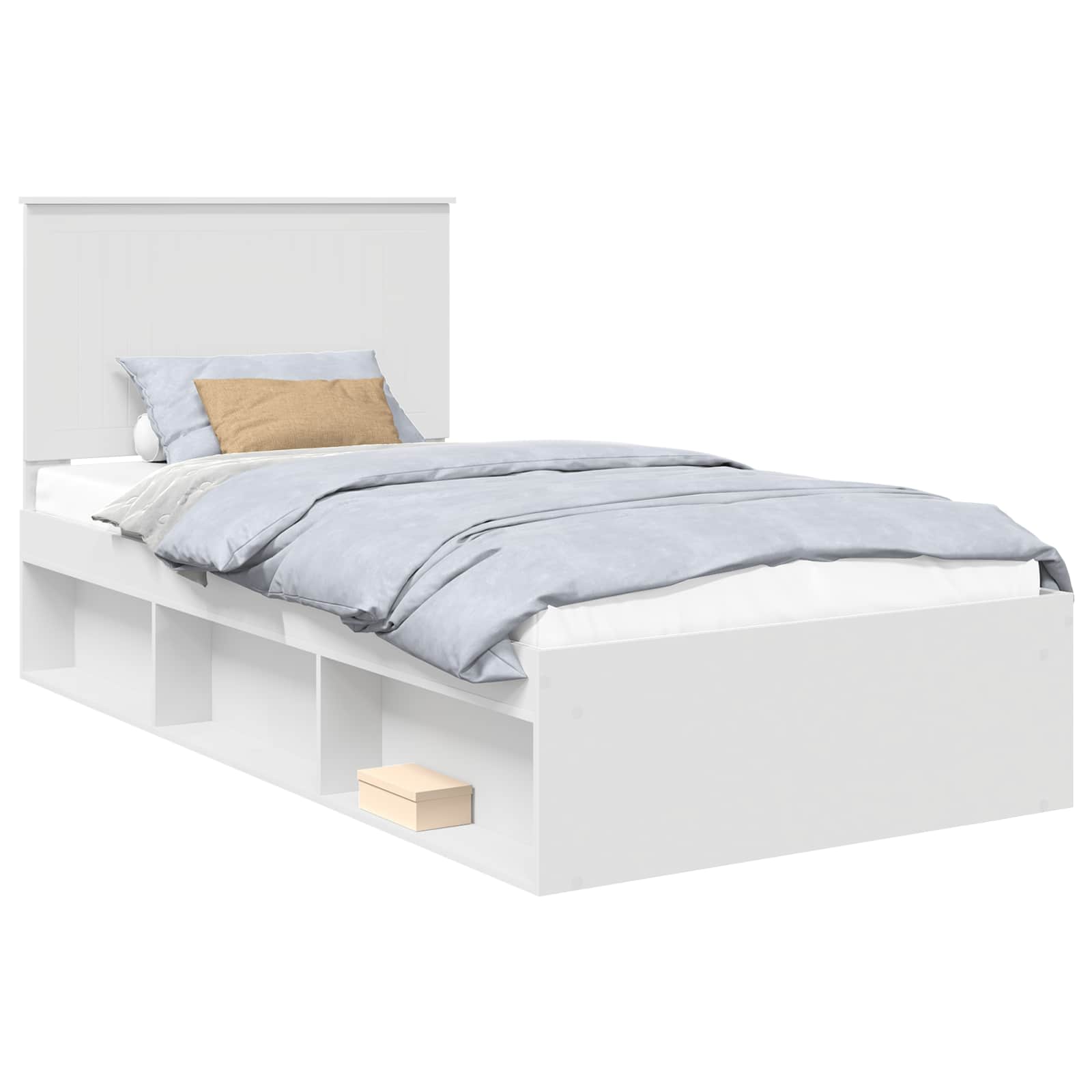 Estructura de cama 100 x 200 cm Madera de pino macizo