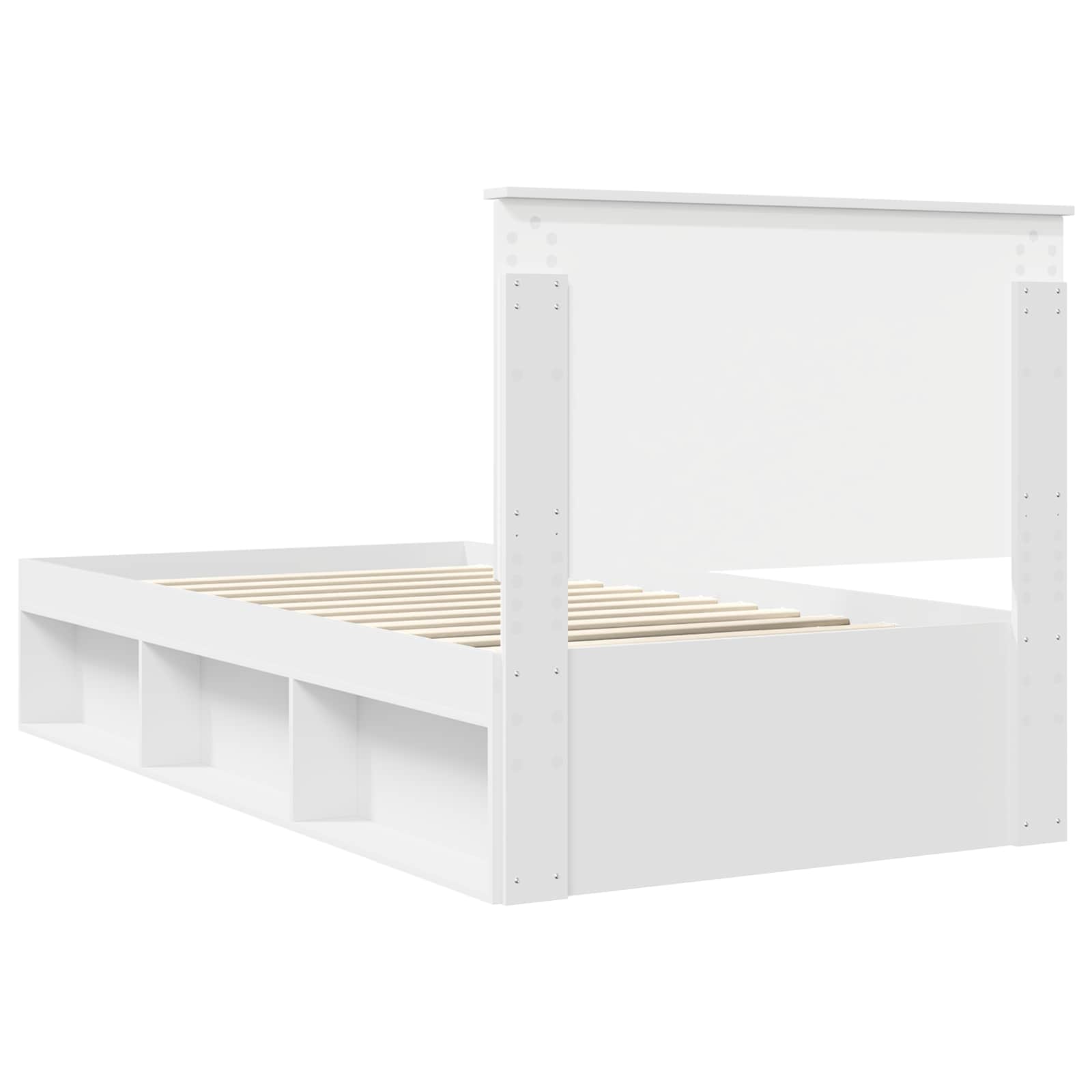 Estructura de cama 100 x 200 cm Madera de pino macizo