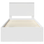Estructura de cama 100 x 200 cm Madera de pino macizo