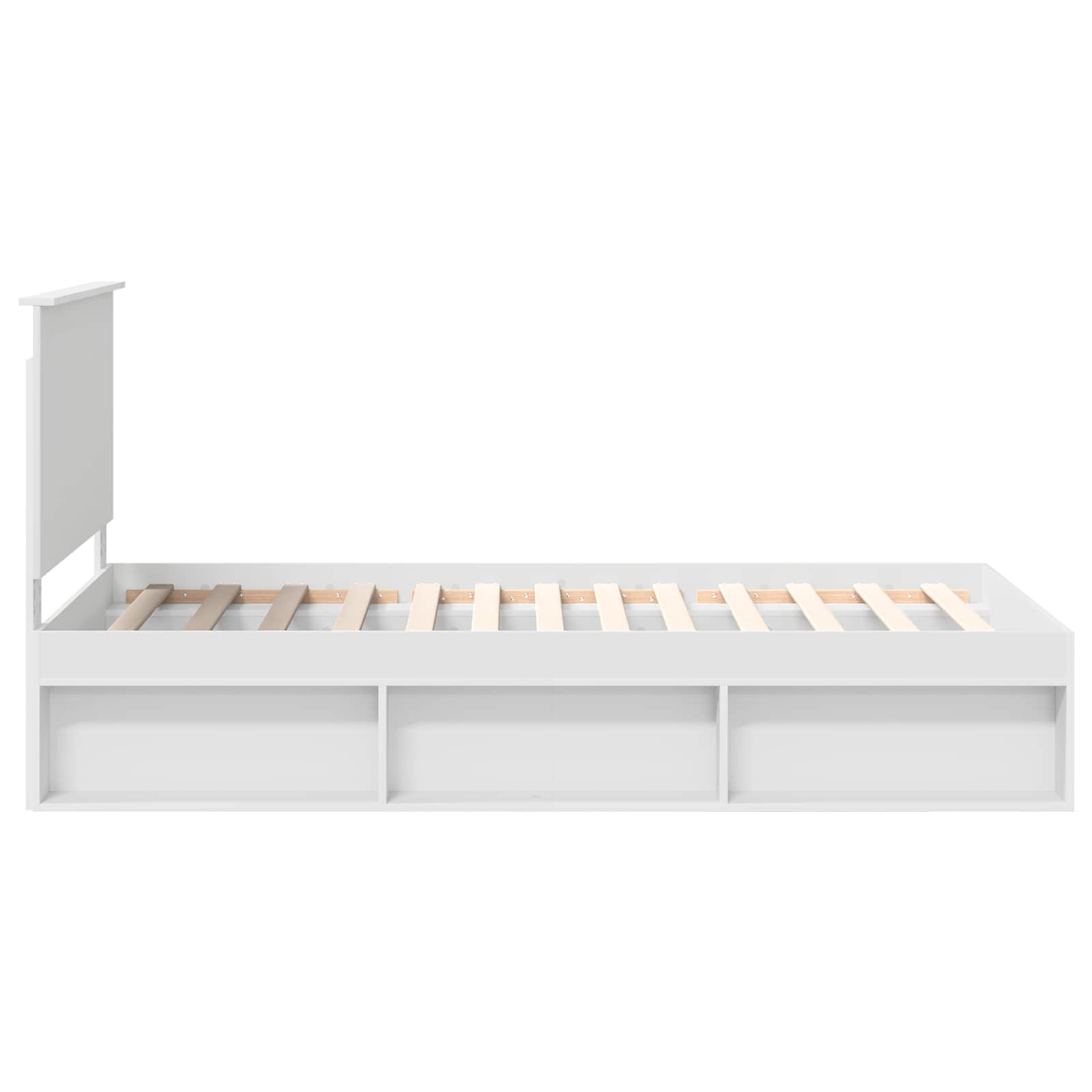 Estructura de cama 100 x 200 cm Madera de pino macizo