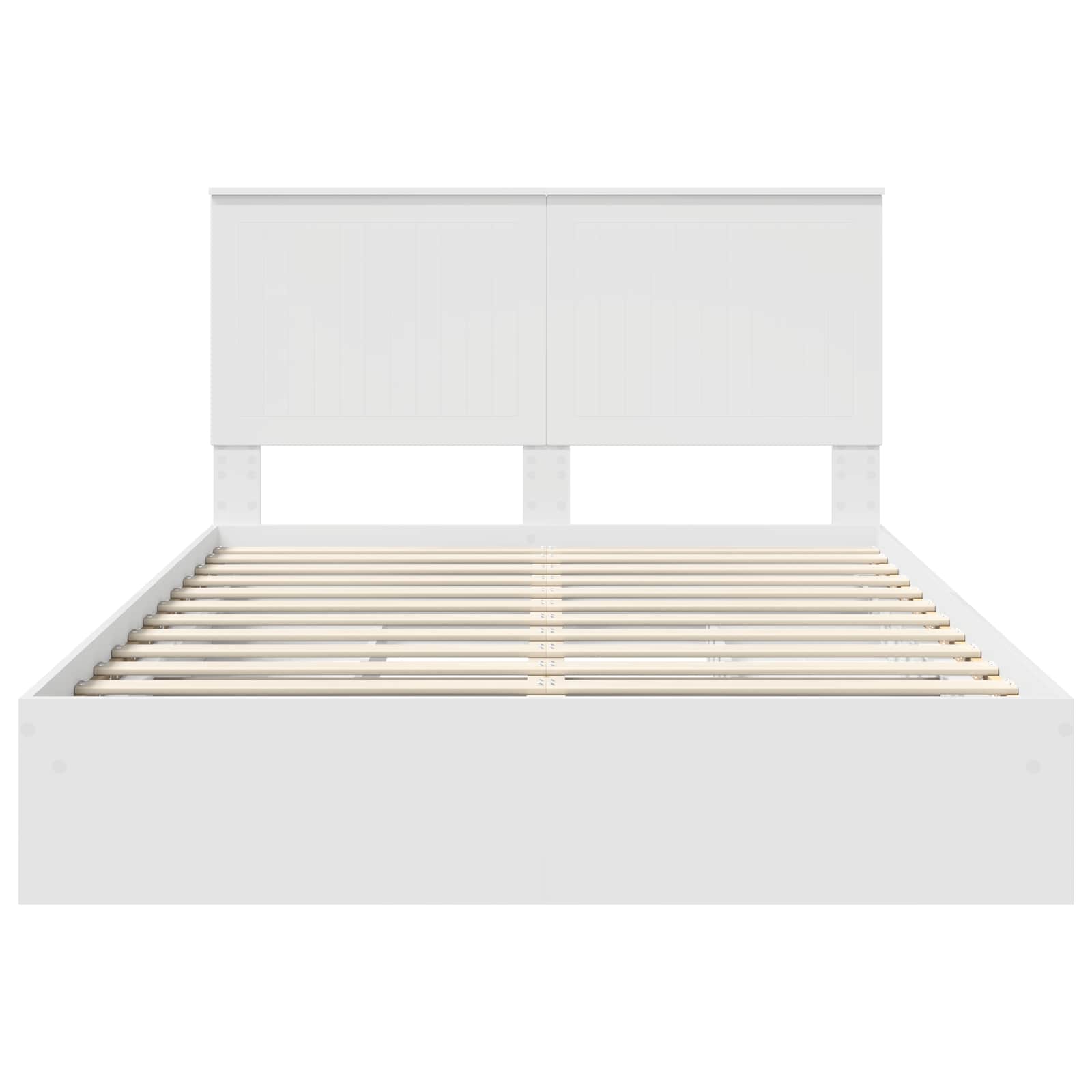 Cama con almacenamiento 140 x 190 cm Madera de ingeniería