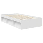 Estructura de cama 100 x 200 cm Madera de pino macizo