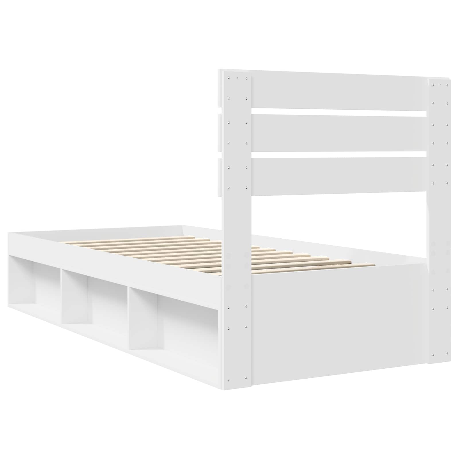 Estructura de cama 100 x 200 cm Madera de pino macizo