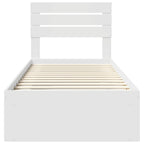 Estructura de cama 100 x 200 cm Madera de pino macizo