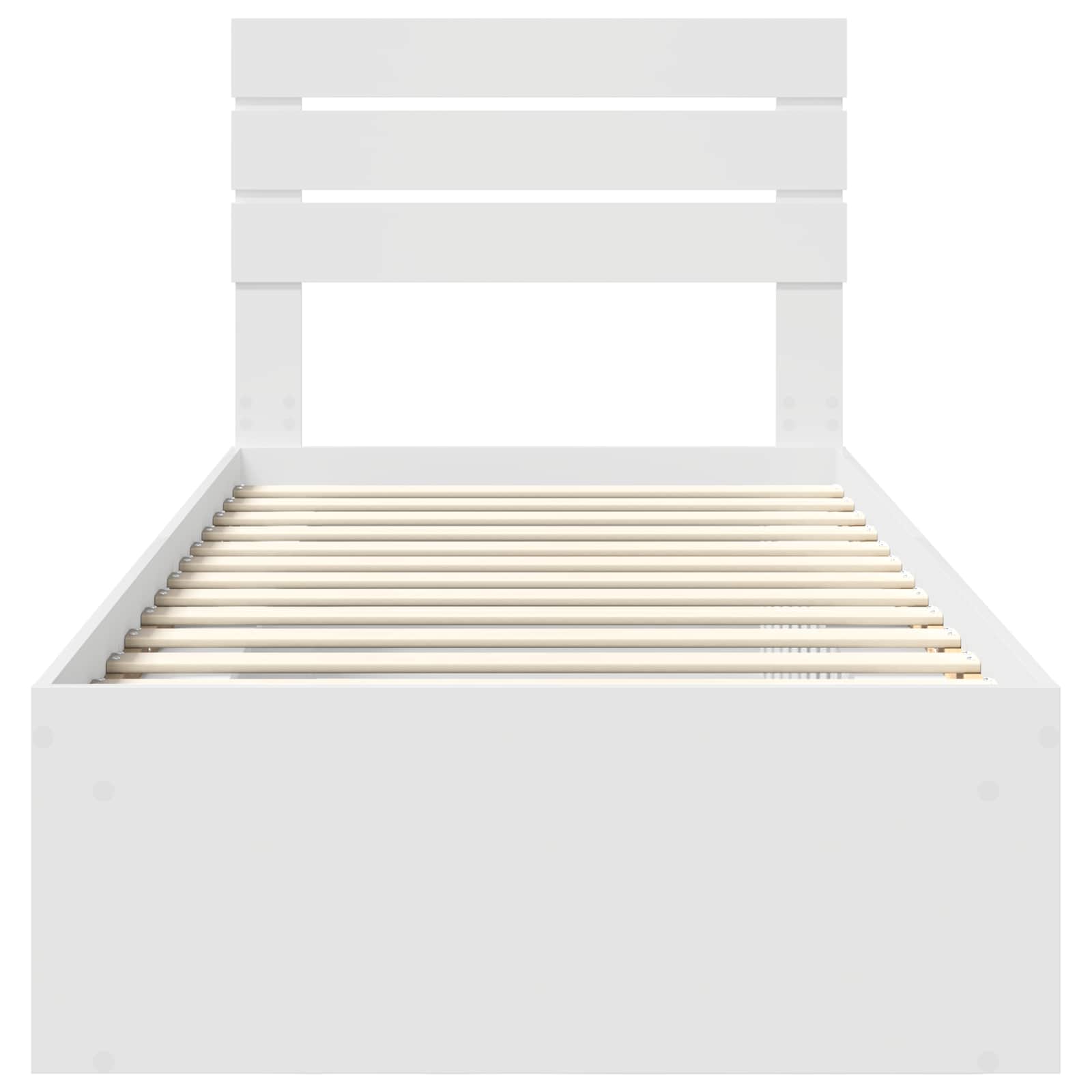 Estructura de cama 100 x 200 cm Madera de pino macizo
