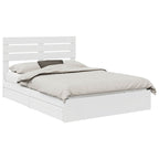 Cama con almacenamiento 140 x 190 cm Madera de ingeniería