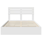 Cama con almacenamiento 140 x 190 cm Madera de ingeniería