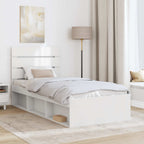 Estructura de cama 100 x 200 cm Madera de pino macizo