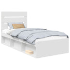 Estructura de cama 100 x 200 cm Madera de pino macizo