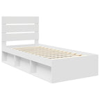 Estructura de cama 100 x 200 cm Madera de pino macizo