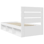 Estructura de cama 100 x 200 cm Madera de pino macizo