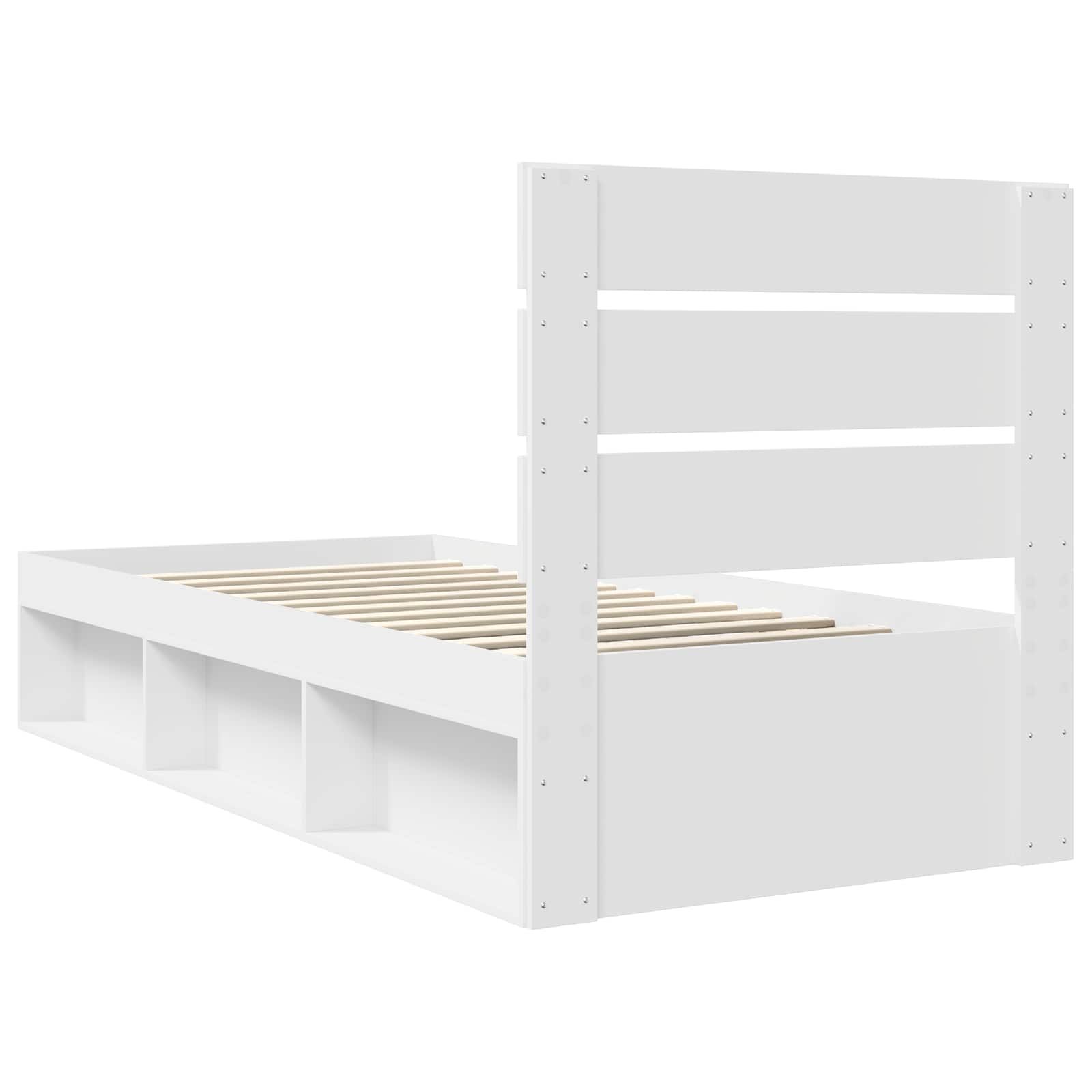 Estructura de cama 100 x 200 cm Madera de pino macizo
