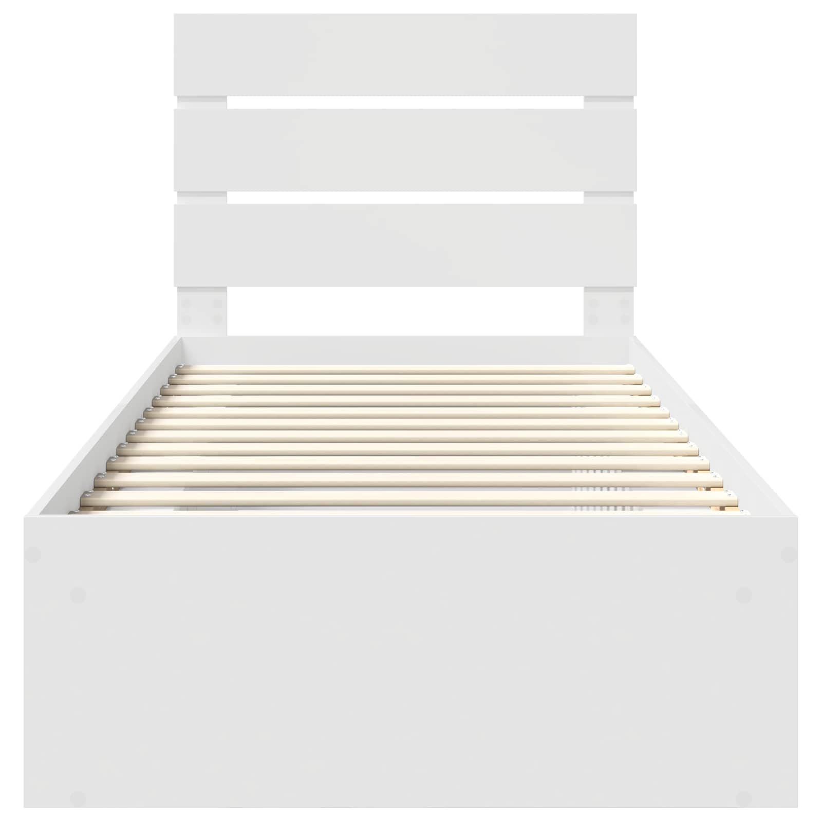 Estructura de cama 100 x 200 cm Madera de pino macizo