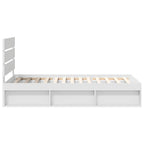 Estructura de cama 100 x 200 cm Madera de pino macizo