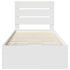 Estructura de cama con cajón 100 x 200 cm Madera Ingenieril