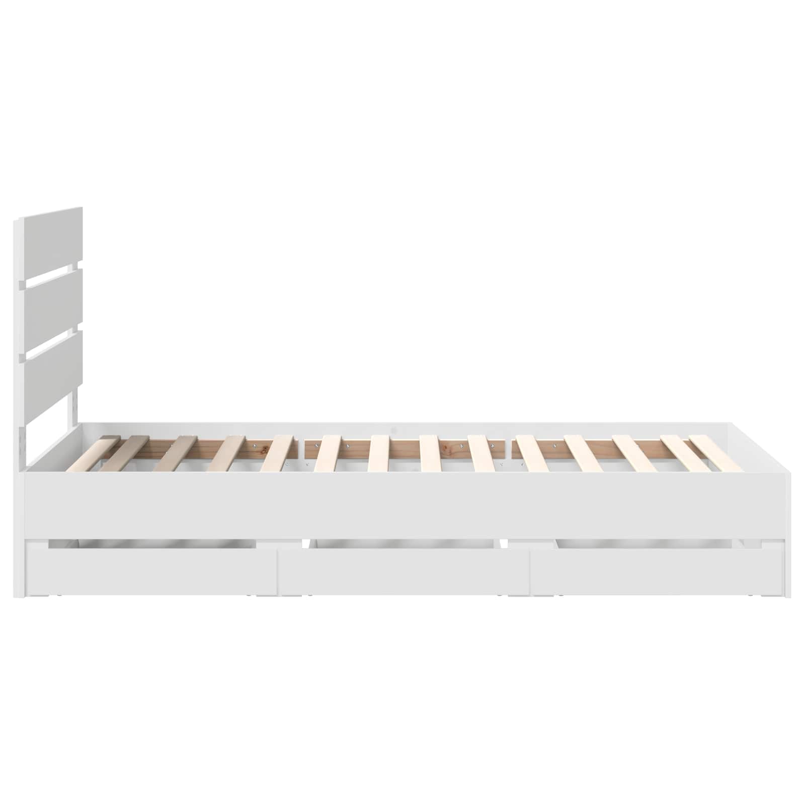 Estructura de cama con cajón 100 x 200 cm Madera Ingenieril