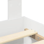 Estructura de cama con cajón 140 x 190 cm Madera de ingeniería