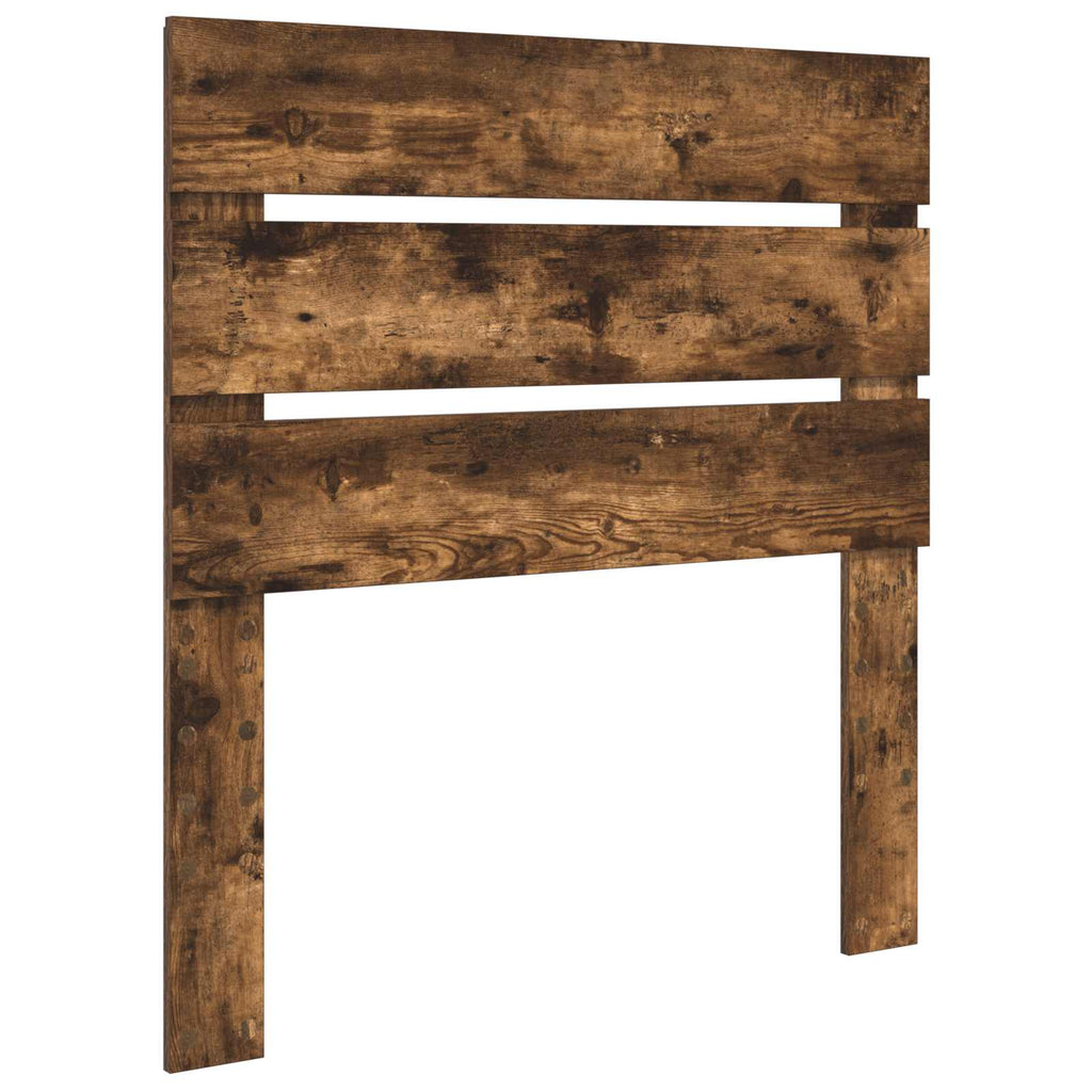 Estructura de cama Roble ahumado Madera de ingeniería