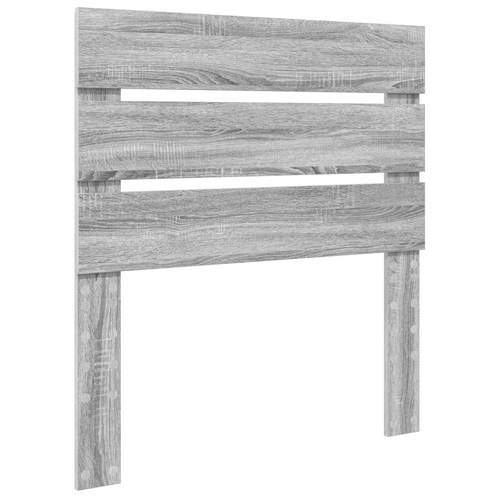 Estructura de cama Gris Sonoma 90 x 190 cm Madera de ingeniería