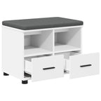 Banco de entrada 60 x 38 x 46 cm Madera Ingenierizada y Tela