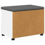 Banco de entrada 60 x 38 x 46 cm Madera Ingenierizada y Tela