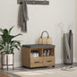 Entrance bench with cushion Artisan Oak 100 x 38 x 46 cm