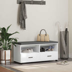 Banco de entrada 100 x 38 x 46 cm Madera Ingenierizada y Tela