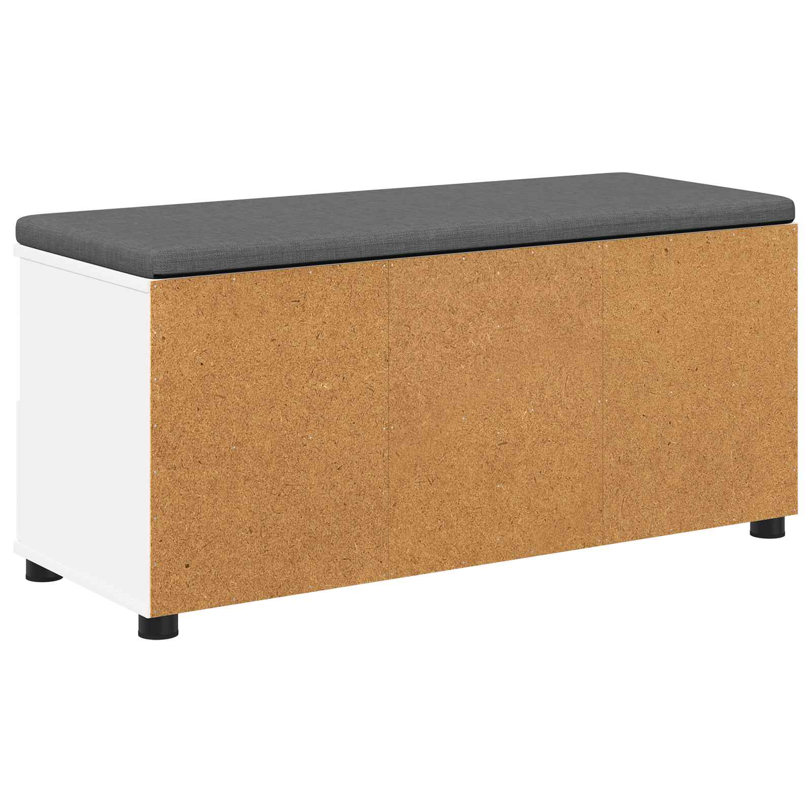 Banco de entrada 100 x 38 x 46 cm Madera Ingenierizada y Tela