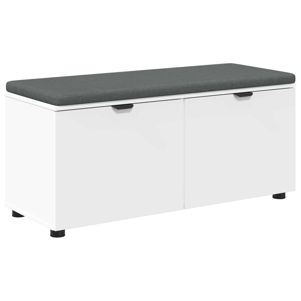 Banco de entrada 100 x 38 x 46 cm Madera Ingenierizada y Tela