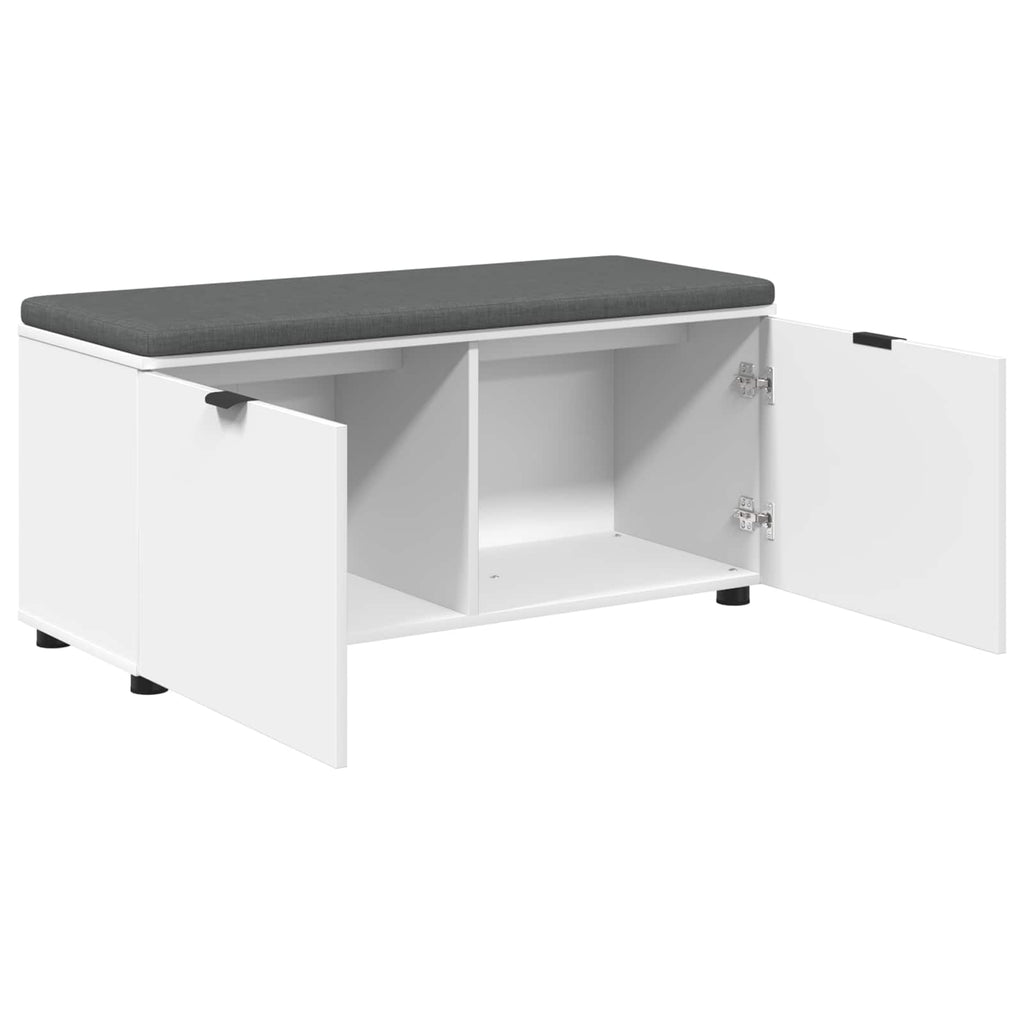 Banco de entrada 100 x 38 x 46 cm Madera Ingenierizada y Tela
