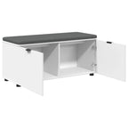 Banco de entrada 100 x 38 x 46 cm Madera Ingenierizada y Tela