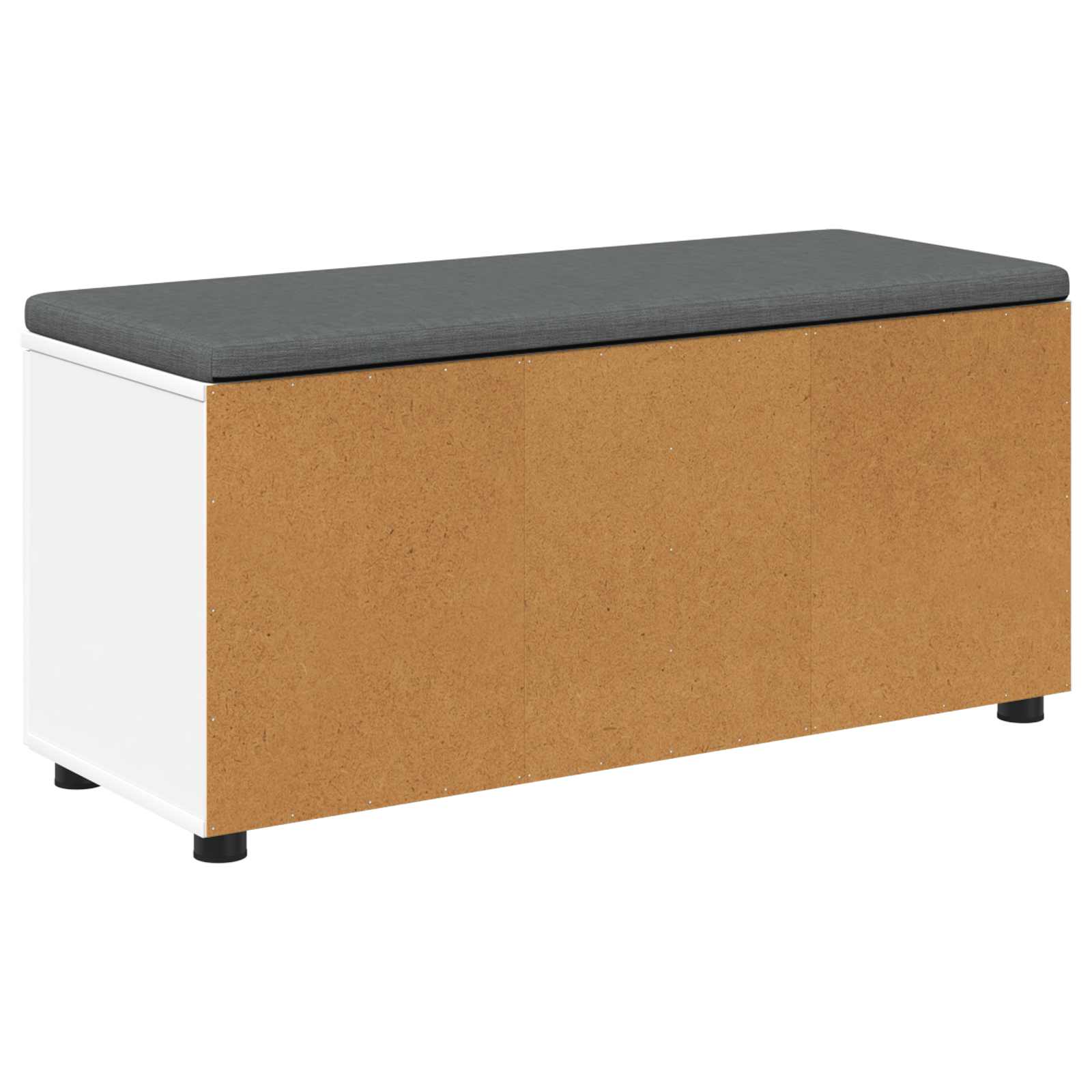 Banco de entrada 100 x 38 x 46 cm Madera Ingenierizada y Tela