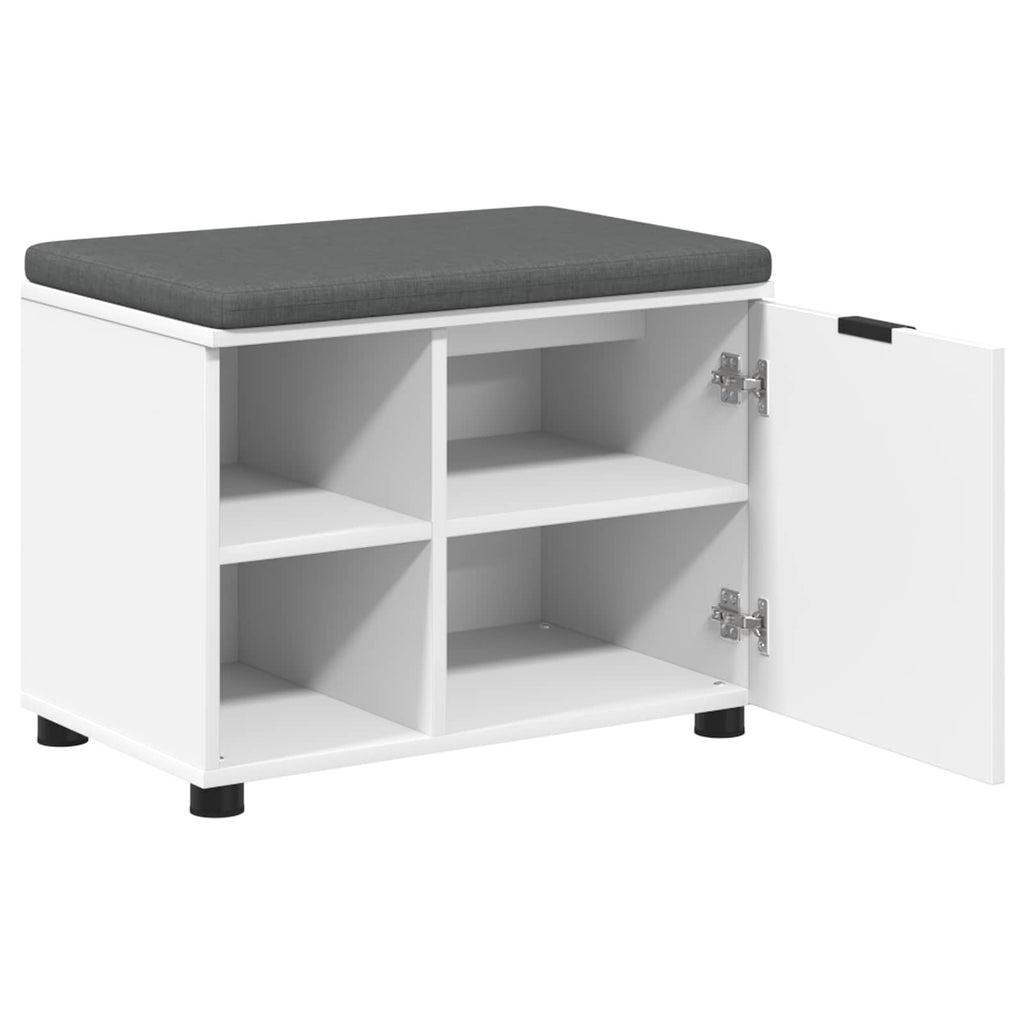 Banco de entrada 60 x 38 x 46 cm Madera Ingenierizada y Tela