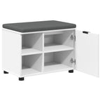 Banco de entrada 60 x 38 x 46 cm Madera Ingenierizada y Tela