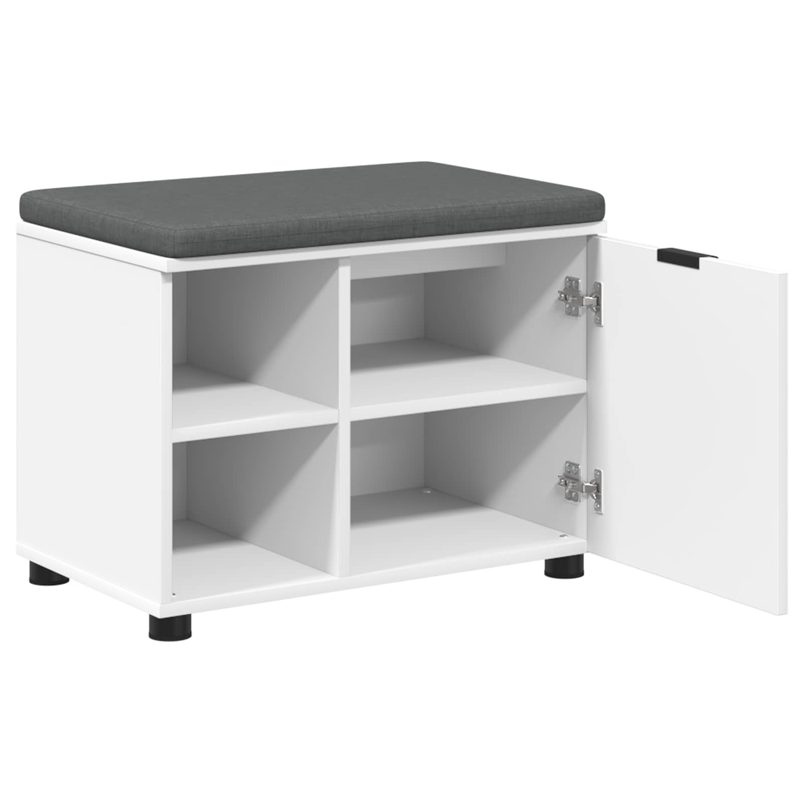 Banco de entrada 60 x 38 x 46 cm Madera Ingenierizada y Tela