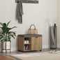 Entryway Bench with Cushion Artisan Oak 60 x 38 x 46 cm