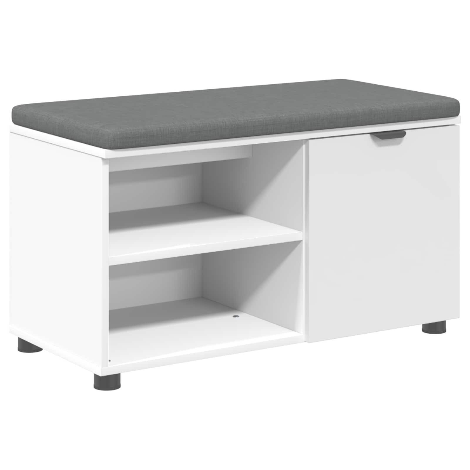 Banco de entrada 80 x 38 x 46 cm Madera Ingenierizada y Tela