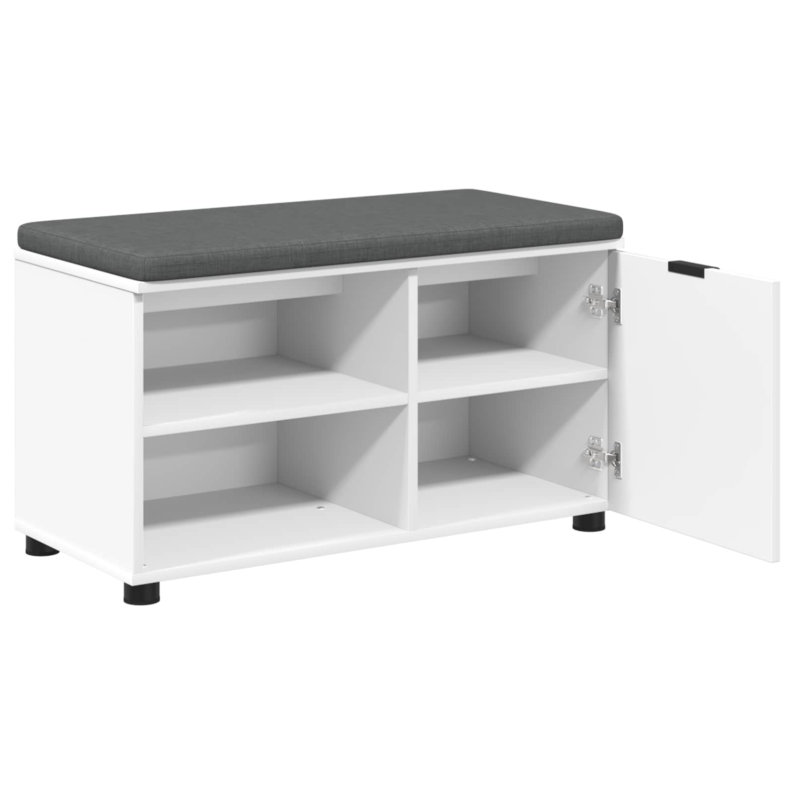 Banco de entrada 80 x 38 x 46 cm Madera Ingenierizada y Tela
