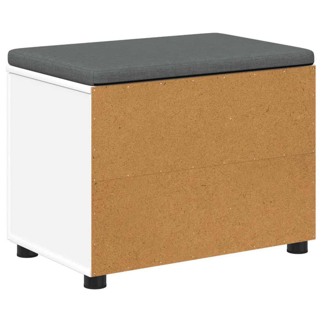 Banco de entrada 80 x 38 x 46 cm Madera Ingenierizada y Tela