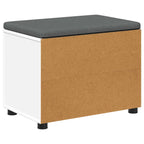 Banco de entrada 80 x 38 x 46 cm Madera Ingenierizada y Tela