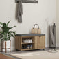 Hallway Bench with Cushion Artisan Oak 80 x 38 x 46 cm