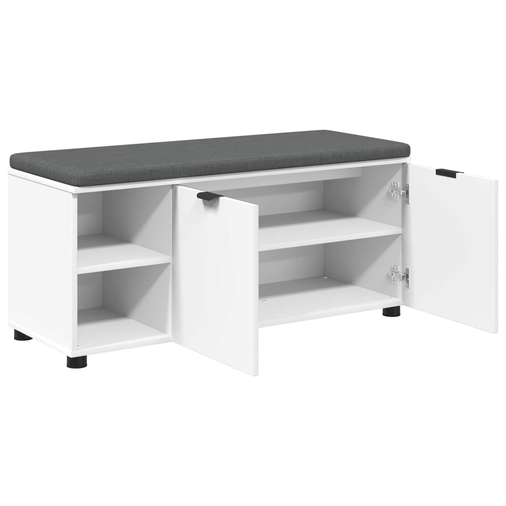 Banco de entrada 100 x 38 x 46 cm Madera Ingenierizada y Tela