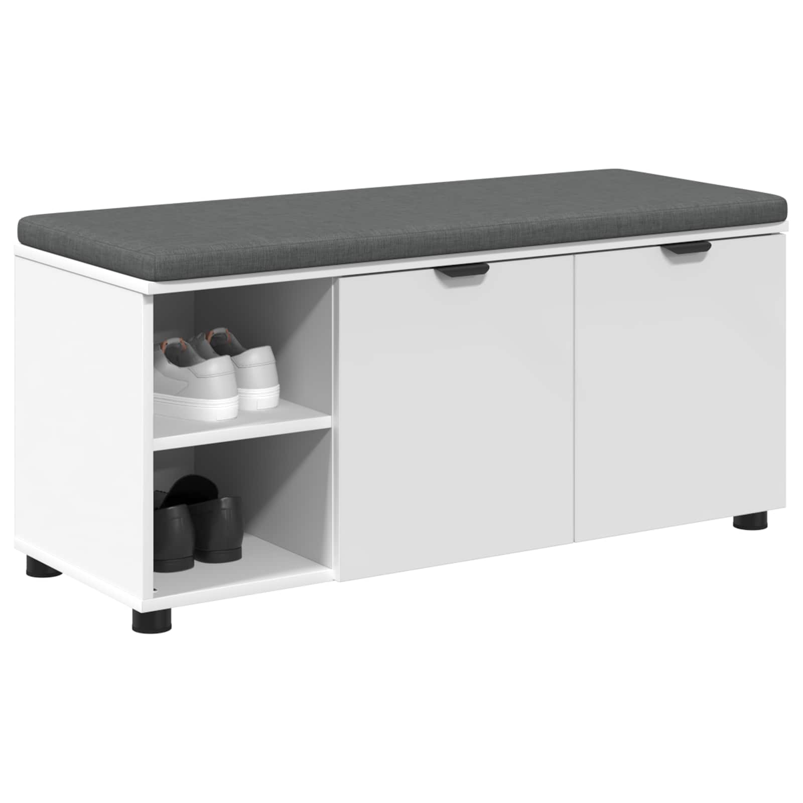 Banco de entrada 100 x 38 x 46 cm Madera Ingenierizada y Tela