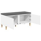 Banco de entrada 100 x 38 x 46 cm Madera Ingenierizada y Tela