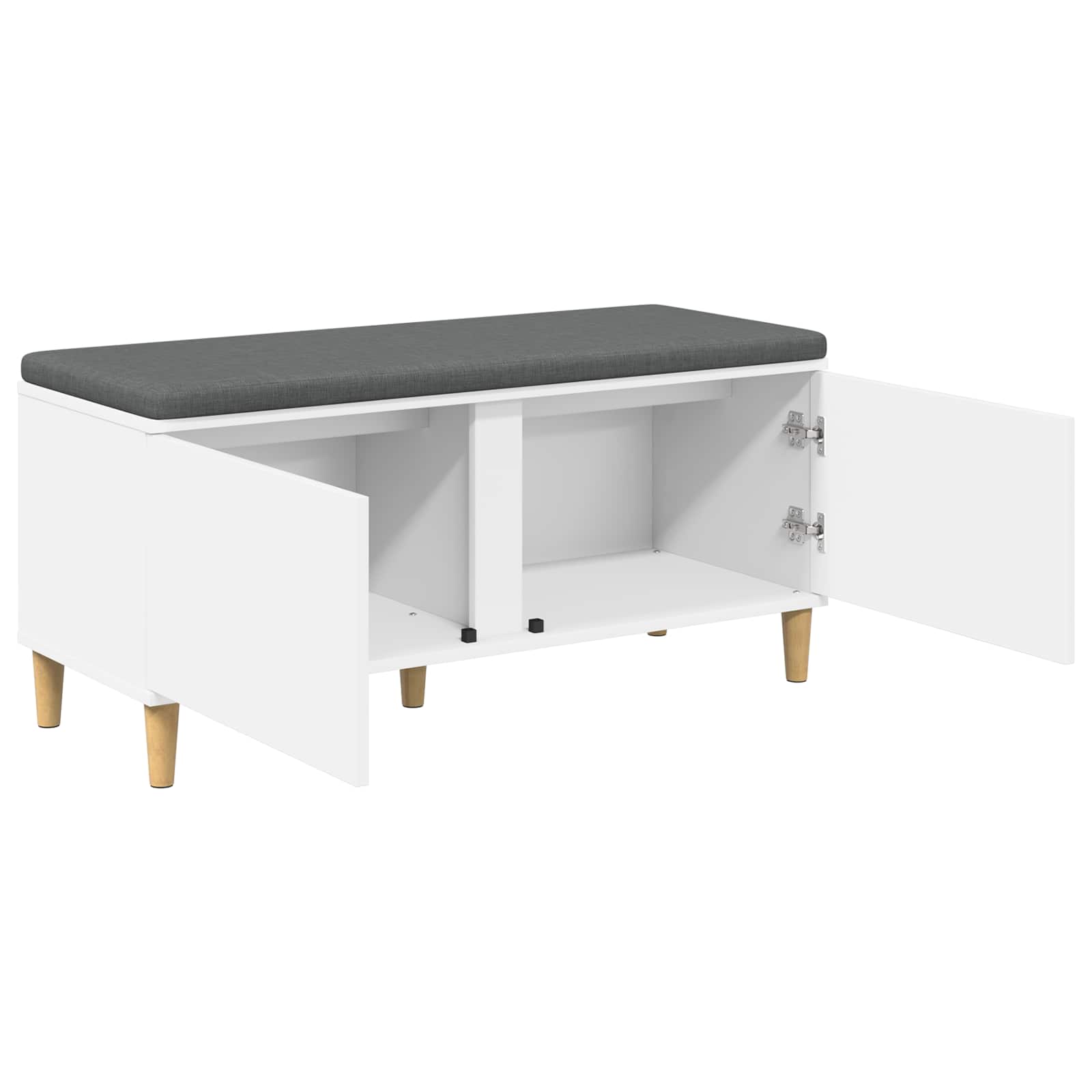Banco de entrada 100 x 38 x 46 cm Madera Ingenierizada y Tela