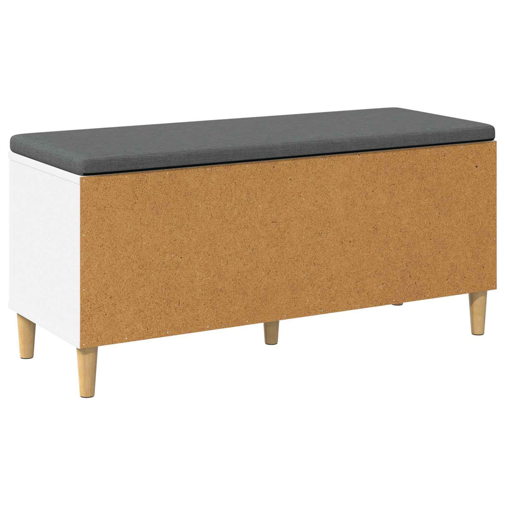 Banco de entrada 100 x 38 x 46 cm Madera Ingenierizada y Tela